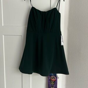 Green Corset dress